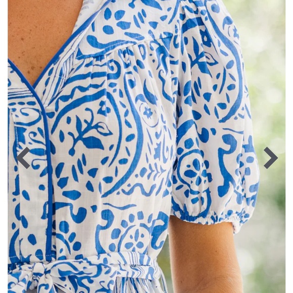 Umgee Paisley Print Midi Sundress - Picture 8 of 11